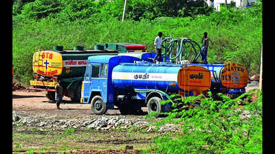 No water supply in parts of city in spite of proper lines