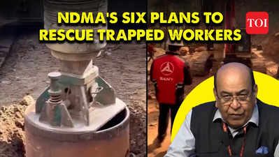 NDMA reveals six rescue plans for trapped workers in Uttarkashi's Silkyara Tunnel collapse