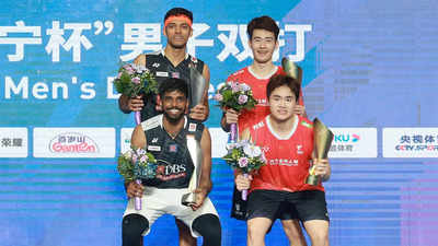 China Masters: Satwik-Chirag lose in final