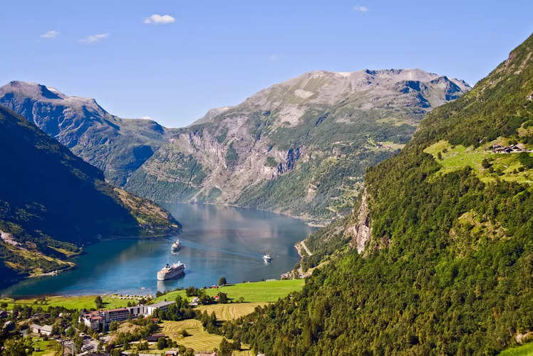 Of Fjords, City Life And Aurora Borealis In Norway 