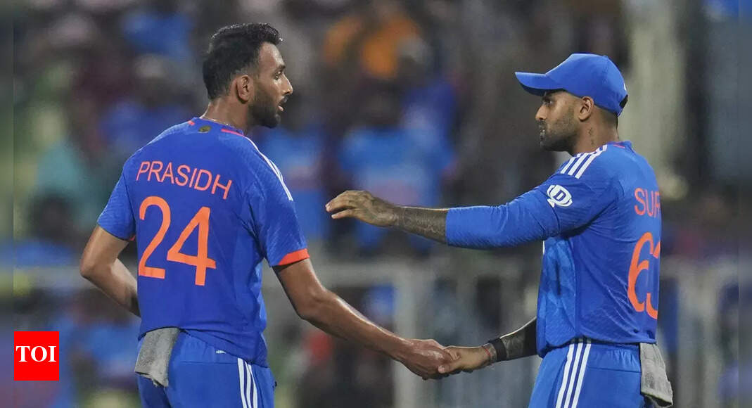 ‘He trusts his players, backs all of us…’: Prasidh Krishna on Suryakumar Yadav’s captaincy style – Times of India