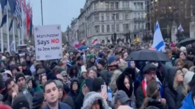UK: Thousands march against antisemitism in London, Indian diaspora voice support for Israel