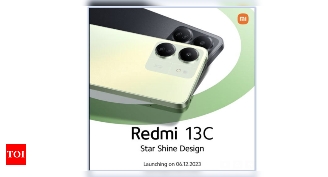 Redmi 13C live images reveal 50MP triple cameras, colour options and more