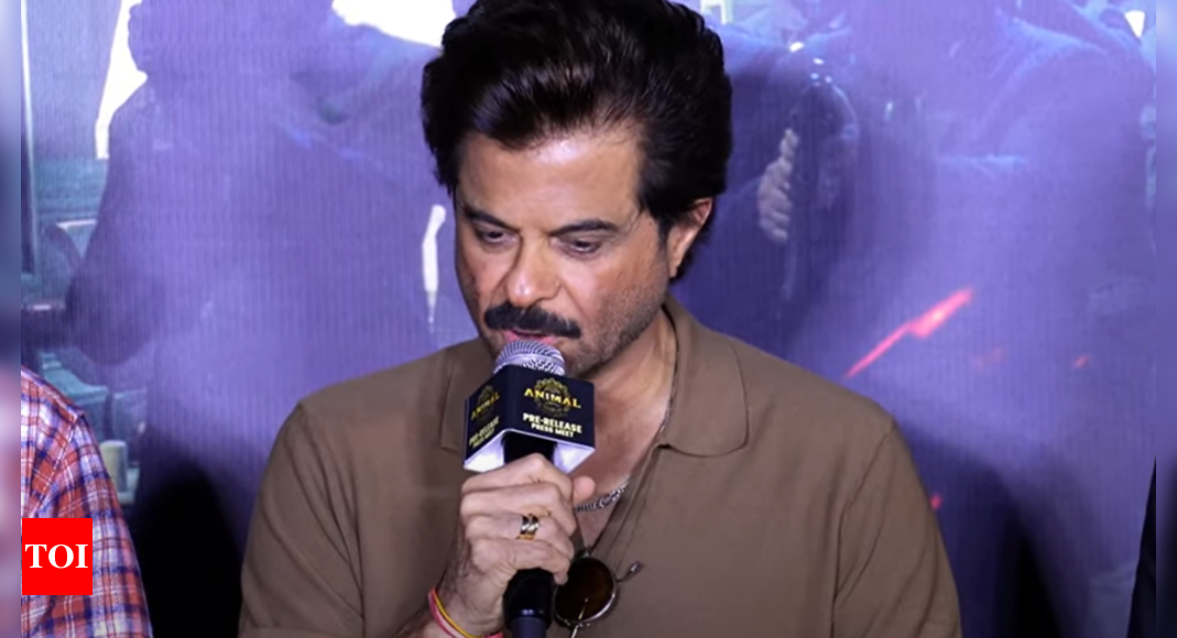 'Animal' hyderabad event: Anil Kapoor is all praise for Bobby Deol ...