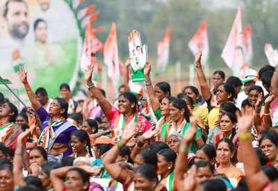 Congress govt in Karnataka giving advertisements in Telangana to influence assembly polls: BJP