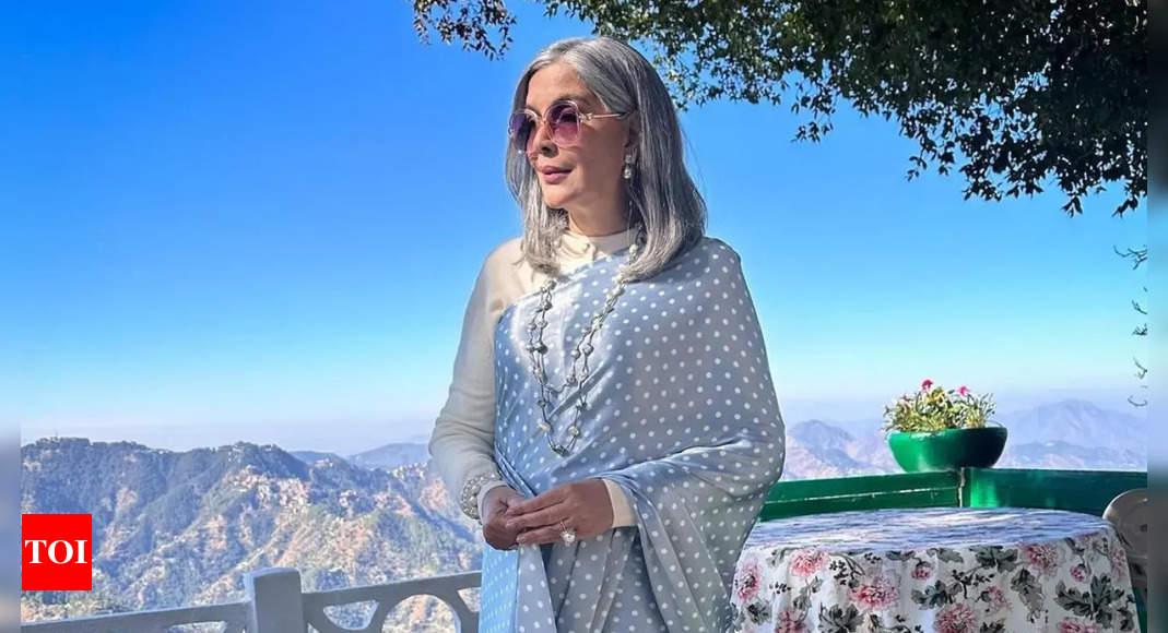 Zeenat Aman drops her FIRST LOOK from new film ‘Bun Tikki’, here’s what her character is called | Hindi Movie News