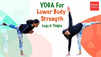 Yoga Poses to Strengthen Your Legs (beginner level)