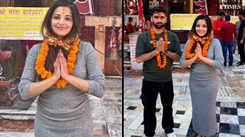 Monalisa seeks divine blessings at Maa Bageshwari Temple; internet reacts