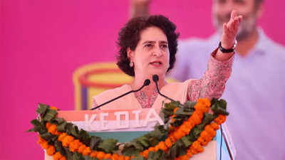 "BJP, BRS policy is to just stay in power and become richer": Priyanka Gandhi Gandhi in Telangana