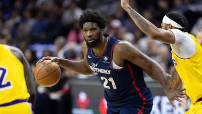 Philadelphia 76ers cruise to win over Los Angeles Lakers, thanks to Joel Embiid's triple-double