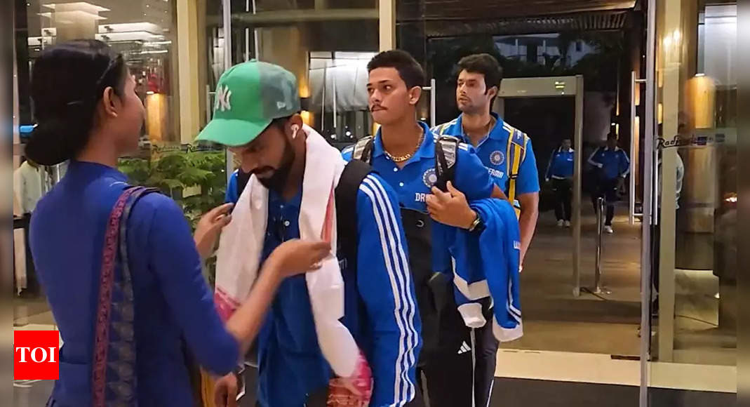 India Vs Australia 3rd T20I: Watch: Team India arrives in Guwahati ahead of third T20I clash against Australia