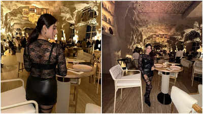 Inside pics; Neetika Jaiswal visits Shilpa Shetty's luxurious restaurant