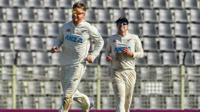 1st Test: Glenn Phillips claims four as New Zealand restrict Bangladesh to 310/9
