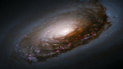 NASA unveils stunning image of 'evil eye' galaxy, sparking internet awe