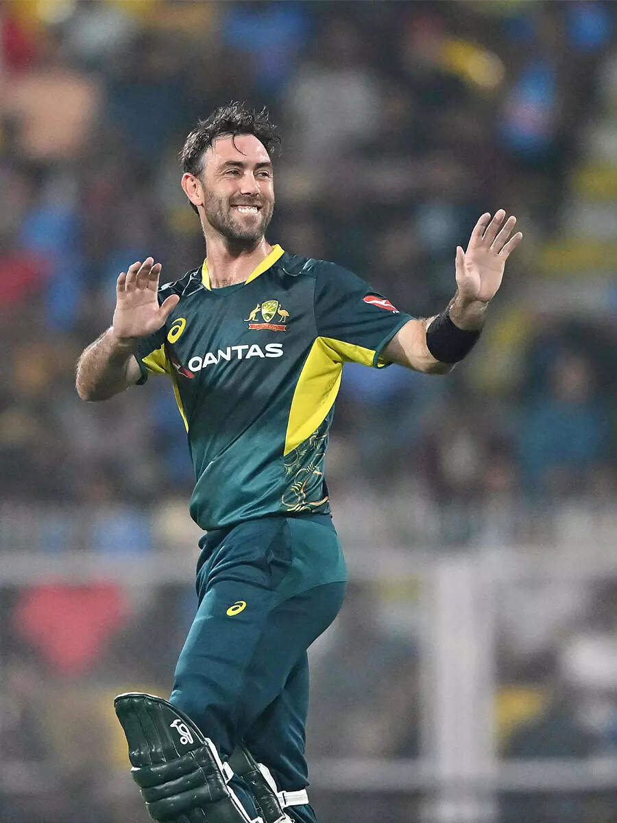 3rd T20I: Records shattered by Maxwell and Gaikwad