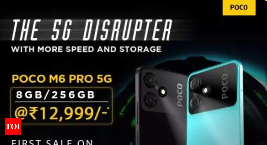 Poco M6 Pro 5G With Massive Battery, 50MP Camera Setup Enters Indian  Market; Price and Specifications - Tech