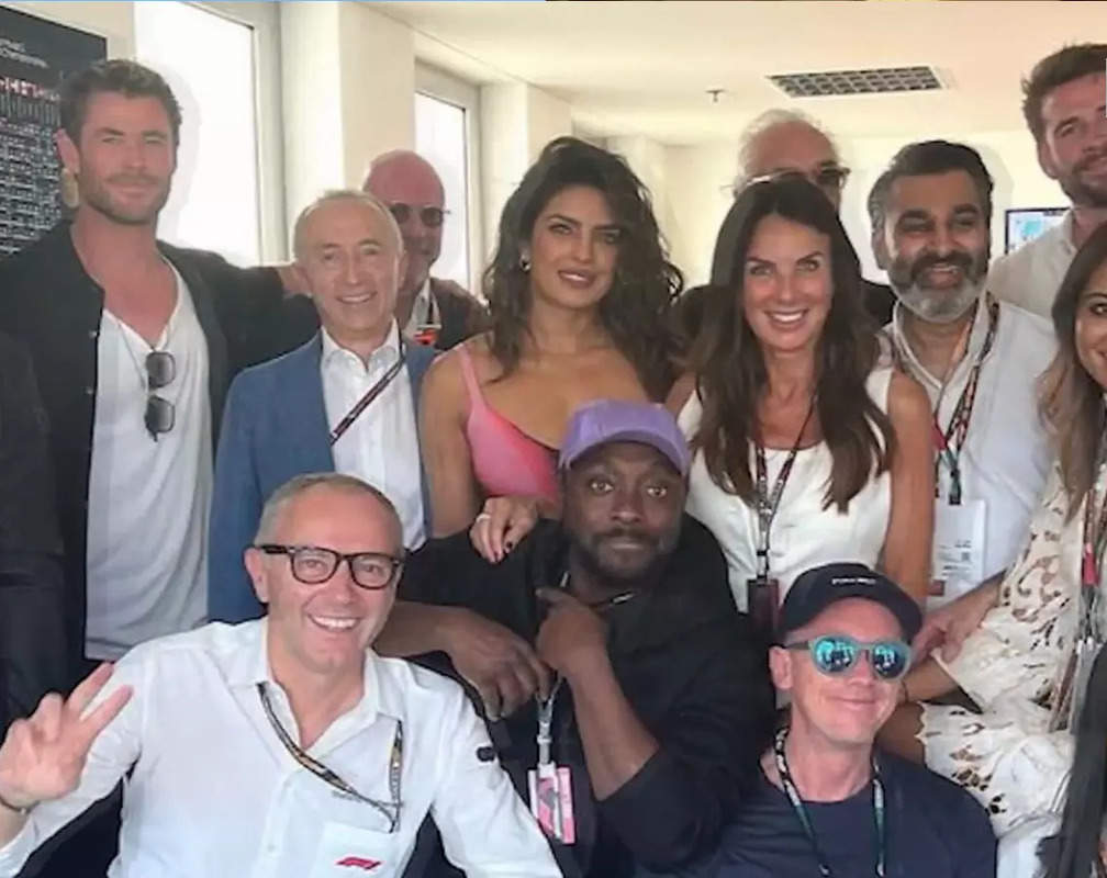 
Priyanka Chopra enjoys F1 Grand Prix 2023 in Abu Dhabi, poses with Naomi Campbell and Chris Hemsworth
