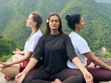 Noyonita Lodh and Shraddha Shashidhar experience blissful tranquillity in the heart of the Himalayas
