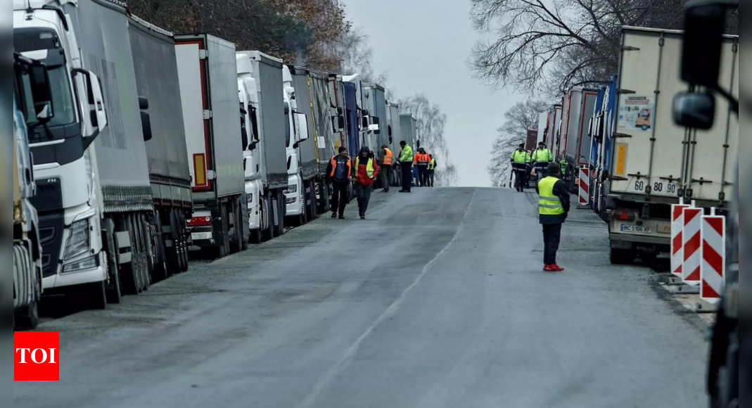 Polska intensyfikuje kontrole wyjeżdżających ukraińskich ciężarówek