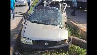 78-year-old killed in car crash at Guirim | Goa News - Times of India