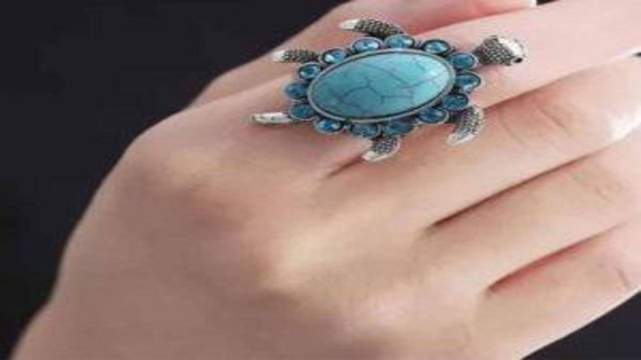 Latest Gold Plated Turtle Luck Charm Finger Ring Turtle Ring Good Luck Ring  - Etsy