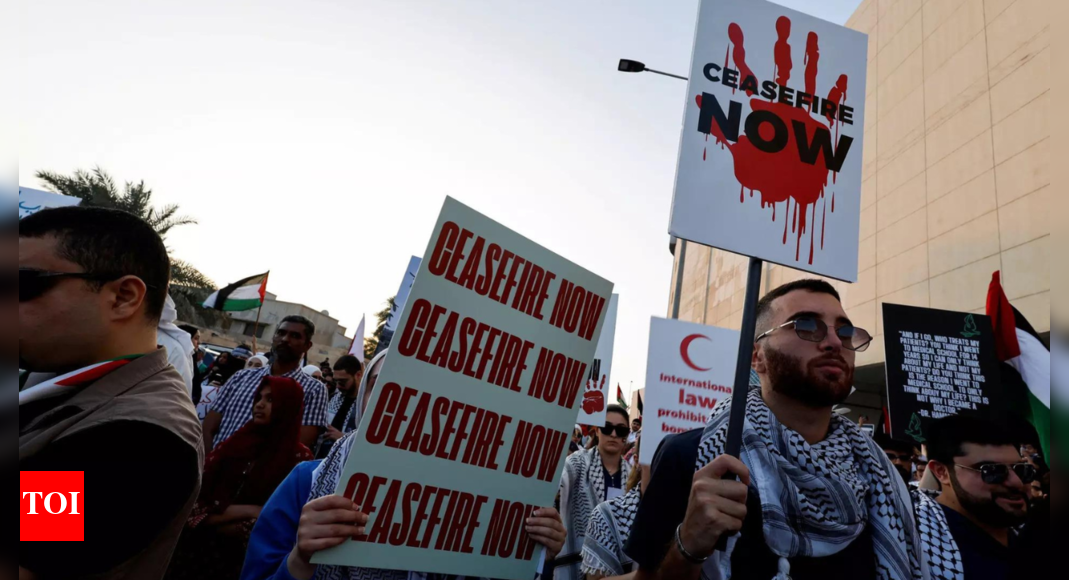 India vows more Palestine aid, but cites Hamas hits | India News