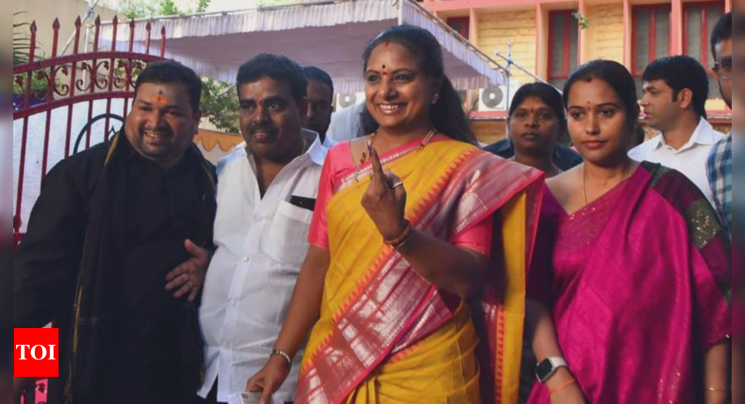 K Kavitha: Telangana polls 2023: Congress accuses BRS MLC K Kavitha of ...