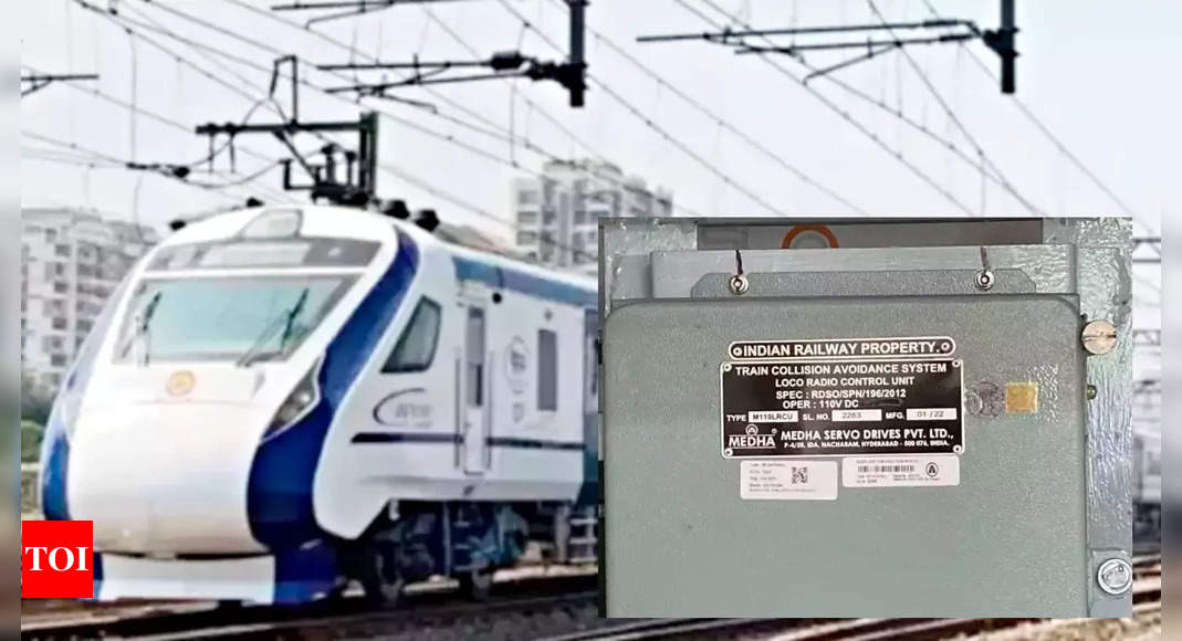 Train collision avoidance system on sale india