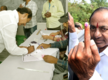 
Telangana CM K Chadrasekhar Rao casts vote in native village
