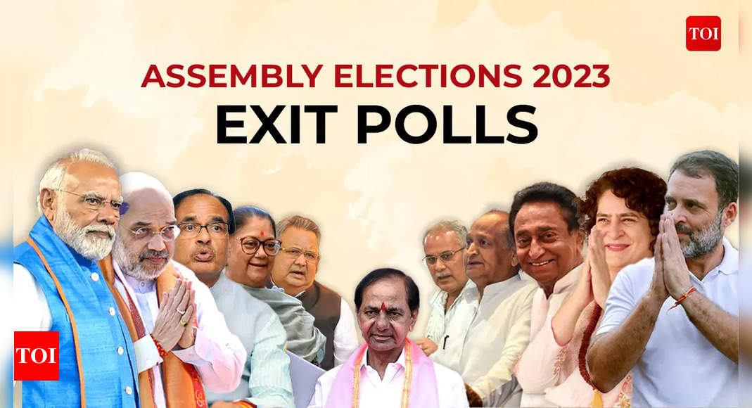 Exit Poll 2023 | Exit Polls Result 2023 Live Updates: BJP claims to form government in 3 out of 5 states