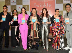 Twinkle Khanna launches her new book