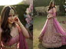 ​Harnaaz Sandhu wore the most wedding-worthy pink lehenga of the season