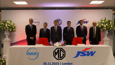 MG to become local in India: China’s SAIC signs JV with Sajjan Jindal to expand in India