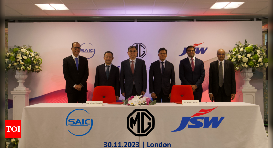 Saic: MG to become local in India: China’s SAIC signs JV with Sajjan Jindal to expand in India