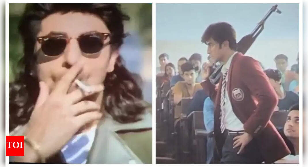 Netizens LEAK massy scenes from Ranbir Kapoor’s ‘Animal’ from morning show | Hindi Movie News – Times of India