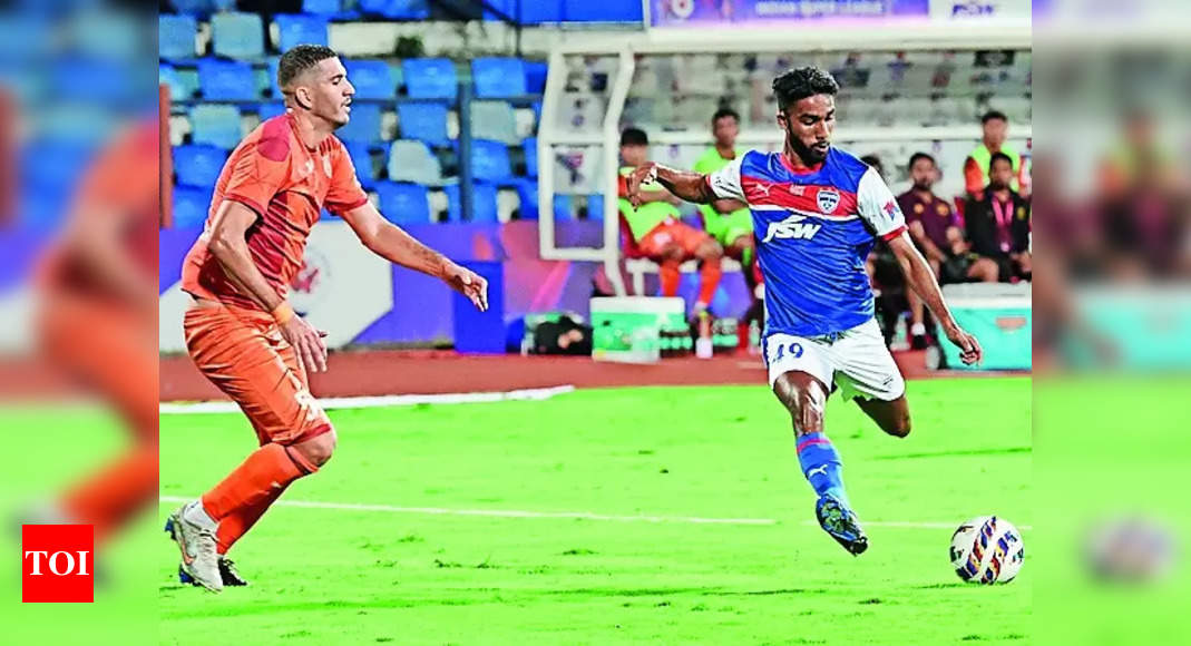 Battling Bengaluru rally to snatch draw against Punjab - Times of India