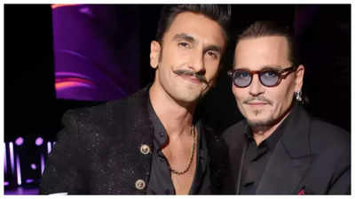 Ranveer Singh fanboys over Johnny Depp, calls him 'master of transformation and versatility': see video inside
