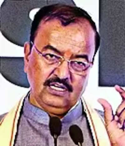 BJP: BJP Not Against Caste Census: Deputy CM Maurya | - Times Of India