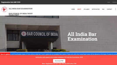 AIBE 18 exam 2023 postponed; Admit cards available for download from December 3