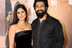 Katrina Kaif and Vicky Kaushal twin in black for Sam Bahadur screening