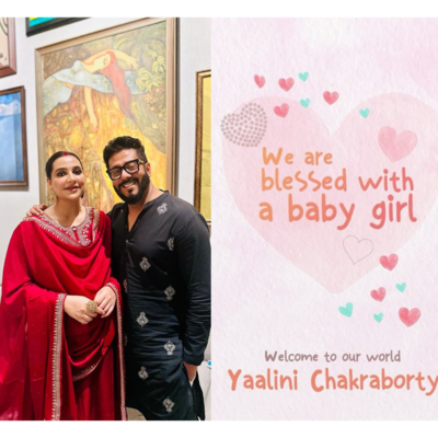 Subhashree Ganguly and Raj Chakraborty welcomed their baby girl, Yaalini