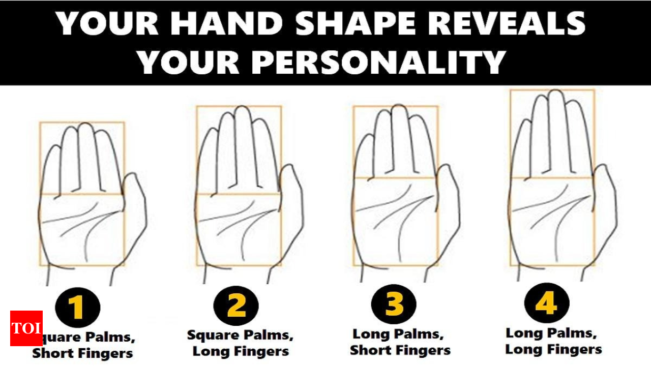 Personality Test: The shape of your palm can tell a lot about your nature