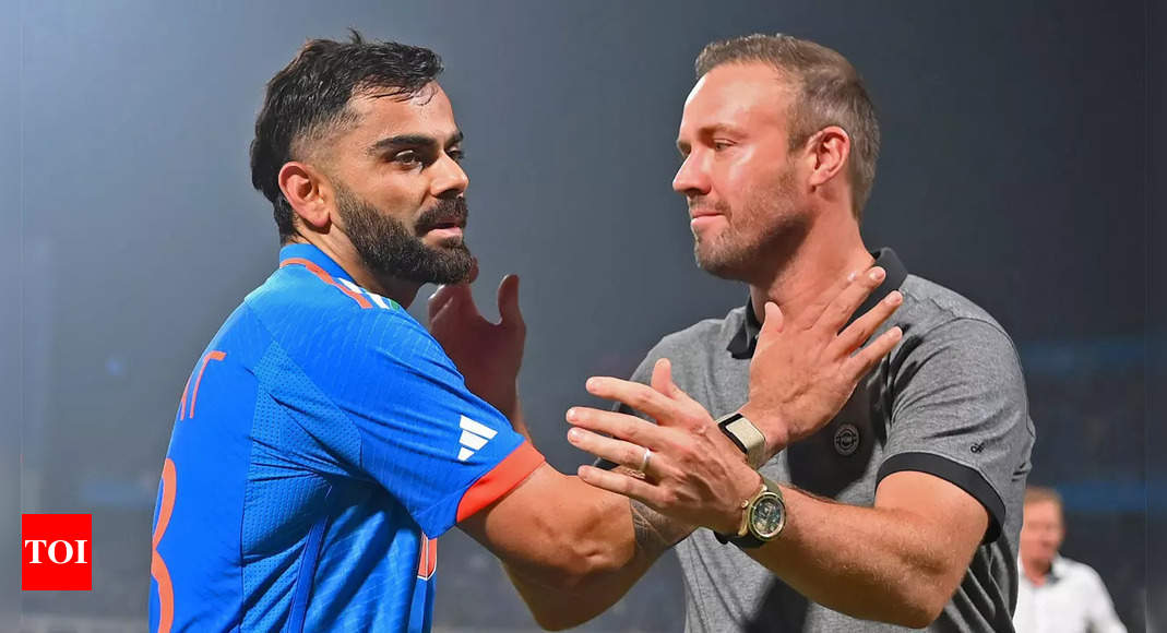 'Can't wait to see the chest out by Virat Kohli in South Africa': AB de Villiers - IndiaTimes