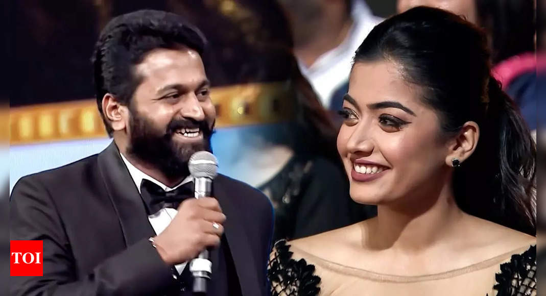 Rishab Shetty denies taking ‘should not leave the Kannada film industry’ jibe at Rashmika Mandanna | Hindi Movie News