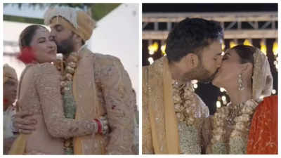 K3G's young Kareena Kapoor, Malvika Raaj shares a romantic kiss with husband Pranav Bagga in their dreamy wedding video - WATCH