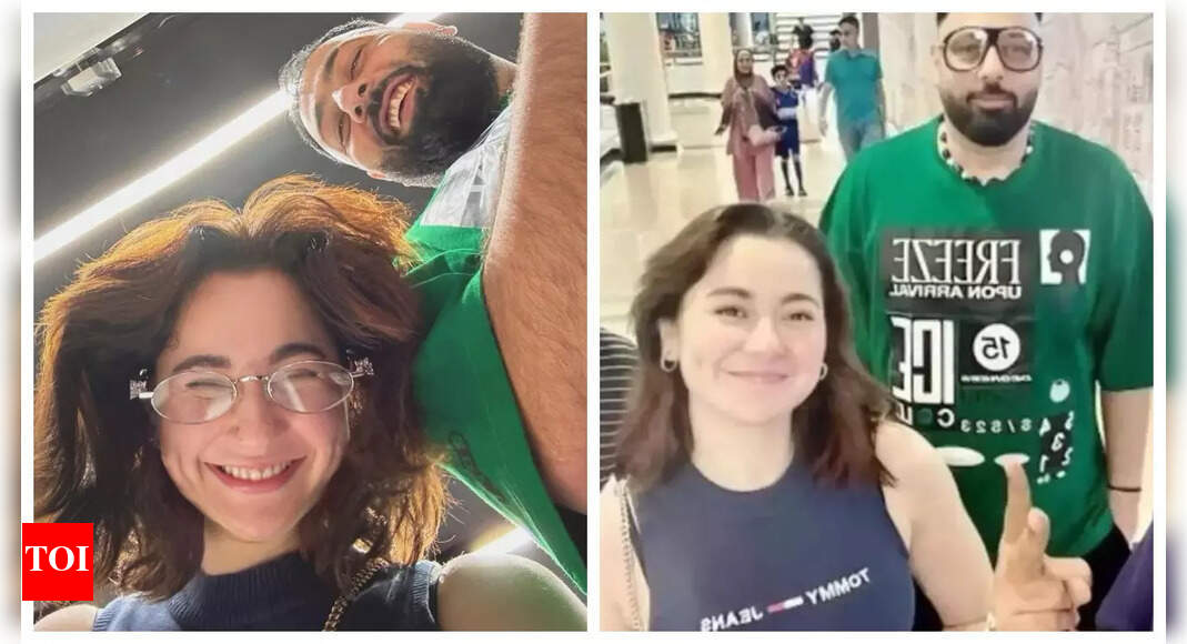 Pakistani actress Hania Aamir’s new photos with Bollywood rapper Badshah reignite dating rumours | Hindi Movie News – Times of India