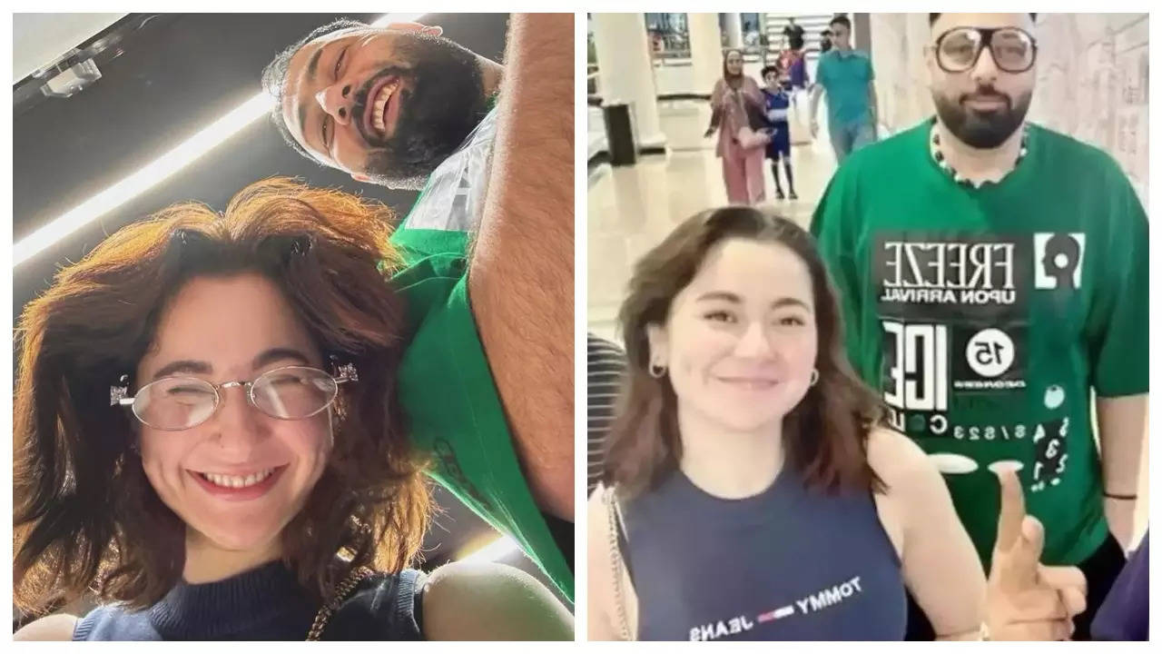 Pakistani actress Hania Aamir's new photos with Bollywood rapper Badshah  reignite dating rumours | Hindi Movie News - Times of India