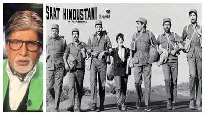 Kaun Banega Crorepati 15: Host Amitabh Bachchan reveals how he and the crew of his debut film 'Saat Hindustani' would travel to Dudhsagar waterfall in a 'maal gaadi' in 1969