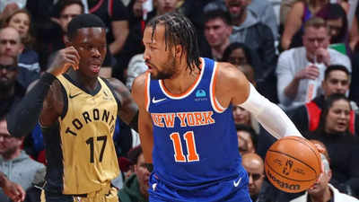 Jalen Brunson's 22 points help New York Knicks defeat Toronto Raptors