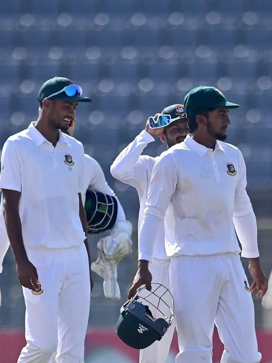 1st Test: Bangladesh Crush New Zealand By 150 Runs | Times Of India